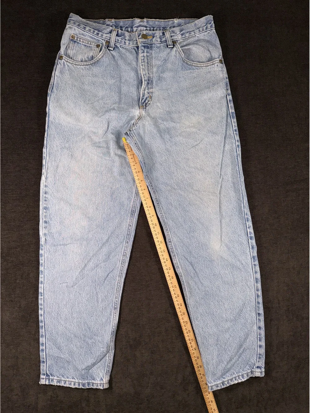 Carhartt Light Blue Denim Jeans with Classic Fit